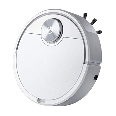 MEILINL Yun Clock Robot Lavapavimenti 3 in 1 Aspirapolvere 1800Pa Potente Aspirapolvere Robot Aspirante Rumore 56 Db Area Applicabile 150 Metri Quadra
