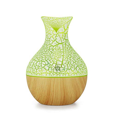 Leeofty Umidificatore USB Diffusore di Aroma di Olio 130ml Cool Mist Maker 7 Colori LED Lights Night Light per l'home Office