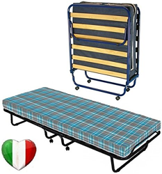 BRANDA BRANDINA PIEGHEVOLE A DOGHE CON MATERASSO IN WATERFOAM ORTOPEDICO ALTO 10 CM características