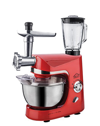 Robot Da Cucina Impastatrice Multifuzione Planetaria Scodella 4,5 Litri Colore Rosso DCG Eltronic precio
