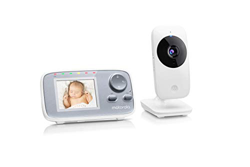 Motorola MBP482 Baby Monitor Video, Bianco en oferta