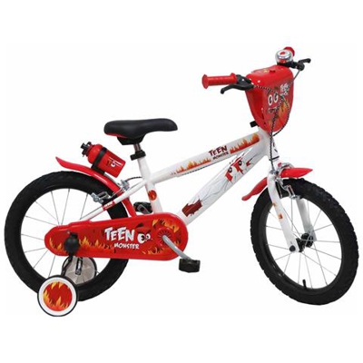 Bicicletta Bimbo Teen Monster 16 5/7 Anni