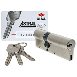 0A3S117012 Cilindro a profilo europeo ASTRAL SIGILLO, Ottone, 30/50 mm - Cisa en oferta