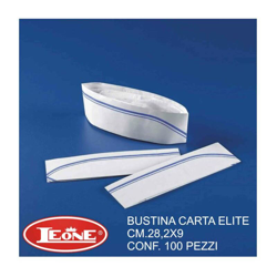 Bighouse It - BUSTINA CARTA ELITE CM.28,2X9 SET 100 PEZZI características
