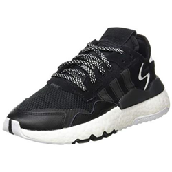 Adidas Nite Jogger J, Scarpe Da Ginnastica Unisex-bambini, Core Nero / core Nero / carbon, 37 1/3 Eu precio