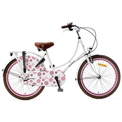 Unbekannt Omafiets Om22n3 - Bicicletta Olandese Da Bambina, 22'''', 3 Marce, Bambina, Bianco