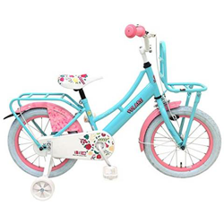 Bicicletta Bambina Ragazza Ibiza 16 Inch 95% Assemblata Celeste Rosa en oferta