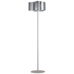 I-IMAGINE-PT-SIL - Lampada da terra Piantana moderna in vetro argento 60 watt E27 características