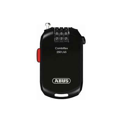 Combi Flex 2501 cavo di sicurezza, nero, 65 cm - Abus
