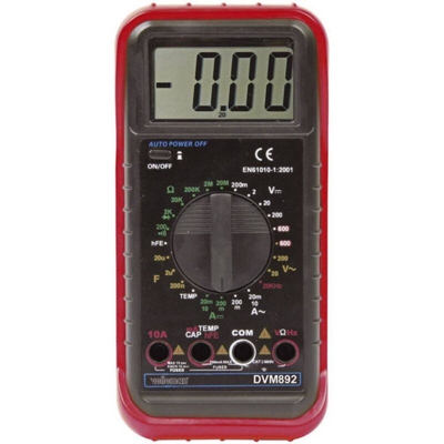 DVM892N Digital multimeter CAT II 500V,CAT III 300V multimetro - Velleman