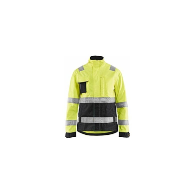 490318113399XXL - Giacca da donna High Vis, taglia XXL, colore: Giallo/Nero - Blaklader