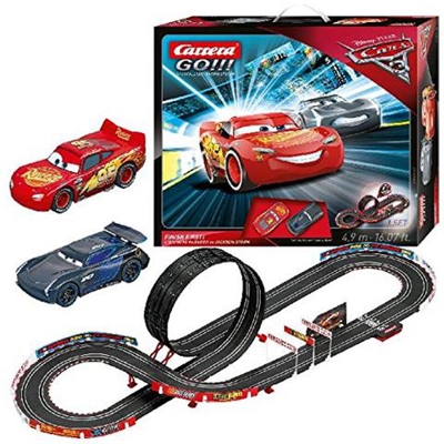Pista Elettrica Carrera GO!!! Disney Pixar Cars 3 Finish First!