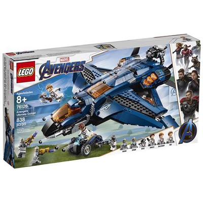 76126 Marvel L'Ultimate Quinjet degli Avengers