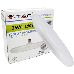 Lampadina LED E27 36W UFO F250 6400K - V-tac precio