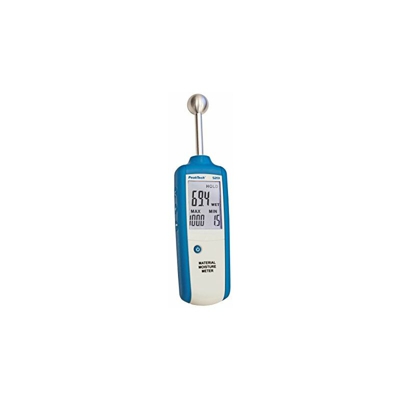 5201 – Misuratore di Umidità, Igrometro per Edilizia, Indicatore di Umidità del Legno, Parete, Gesso, Gesso, Muratura - Profondità di Misurazione:
