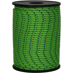 006038726 Cordino Colorato Hobby Fantasy, Verde Flu, 3 mm, 40 m - Corderie Italiane precio