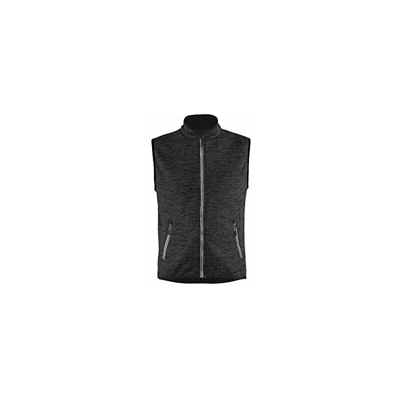 384221179710M - Gilet in maglia, taglia M, colore: grigio antracite/bianco - Blaklader