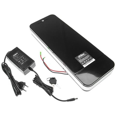 Batteria Per Portapacchi (11ah, 36v, Li-ion) Incl. Caricatore + Attacco Usb Compatibile Con E-bike, Bicicletta Elettrica - Tipo 2