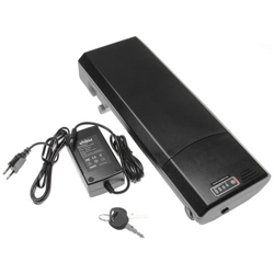 Batteria Per Portapacchi (8,8ah, 36v, Li-ion) Con Sistema D' inserimento Incl. Caricatore Compatibile Con E-bike, Bicicletta Elettrica precio
