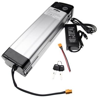 Batteria Per Tubo Sella (16.8ah, 36v, Li-ion) Incl. Caricatore Per E-bike, Bicicletta Elettrica Per Es. Compatibile Con Prophete, Mifa