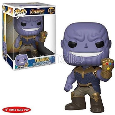 Avengers Infinity War Pop Marvel Vinile Figura Thanos 25 Cm Esclusiva
