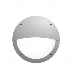 Plafoniera Circolare Grigia A Parete In Resina Da Esterno Ip66 - Fumagalli - ASIA LED precio