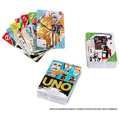 Giochi Mattel Uno, Jeanmichel Basquiat Gioco Di Carte, Edizione Speciale Artista, Gdg38