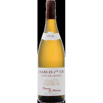 CHABLIS 1ER CRU CÔTE DE LECHET 2019 - DOMAINE DES MALANDES