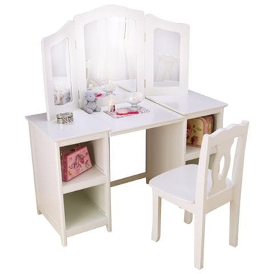 Legno Deluxe Vanity and Chair Vanity: 102x40x112 S. 36 H 13018