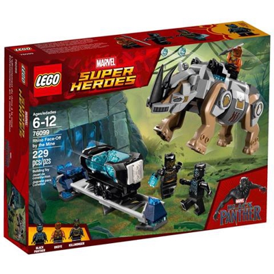 76099 Super Heroes: Resa dei conti con Rhino alla miniera