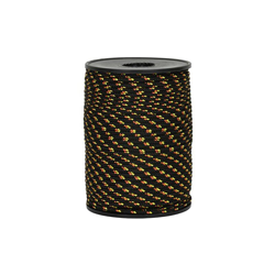 006038214 Cordino Colorato Hobby Fantasy, Nero, 2 mm, 100 m - Corderie Italiane precio