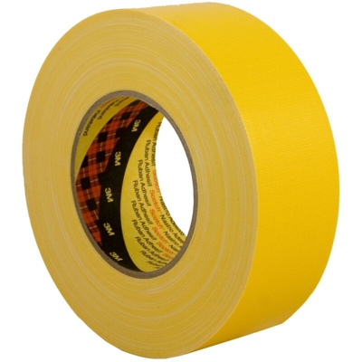 3M Nastro in Gomma Resina Reticolata 389, 25 mm X 50 m, 36 Pezzi, Giallo - SCOTCH