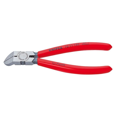 Knipex Tronchese per resina sintetica pulita rivestiti in resina sintetica 160 mm - 72 11 160 SB