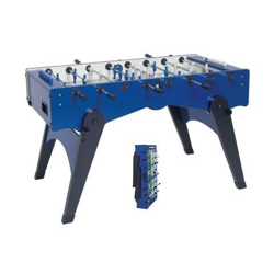 CalcioBalilla x interno Foldy blu c / aste uscenti gambe pieghevoli YUCVL características