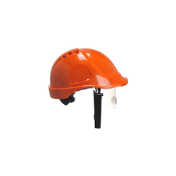 Portwest PW55ORR Casco Endurance con Visiera, Arancio características