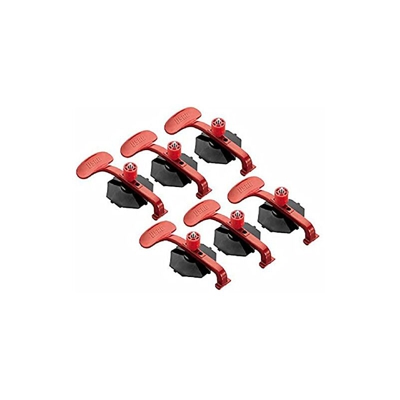 USAG 424 B2/SE6 U04240107 Serie di 6 Ventose per il Fissaggio di Profili e Modanature