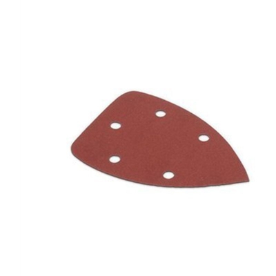 Varo - 5 CARTA ABRASIVA PALMARE MOUSE MM 140X140X80 GRANA 40 60 80 120 180 240 TRIANGOL GRANA 60 - KRT220004