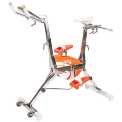 Mpcshop Sined Hydrobike Wr4 Acciaio E Arancione Hydrobike Wr4 Con Pedalata Sportiva precio