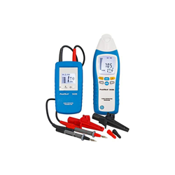 3435 – Rilevatore di cavi con trasmettitore e ricevitore, Voltmetro, Rileva cortocircuiti, fusibili, tubi, inclusi pareti, soffitti e pavimenti características