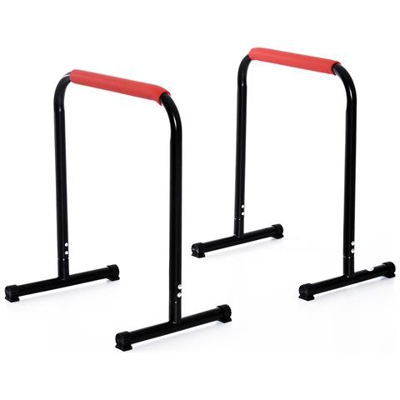 Parallele Fitness Per Il Potenziamento E La Tonificazione Muscolare In Tubi D'acciaio, Altezza 73cm