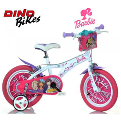 Bicicletta per bambine Barbie 14'' características