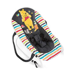 Rocky Sdraietta Disney Dalla Nascita 9 Kg Con Schienale Reclinabile, Funzione Dondolo, Cintura Di Sicurezza 3 Punti E Manici Di Trasporto, Pooh Geo características