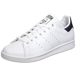 Adidas Stan Smith W, Scarpe Da Ginnastica Donna, Ftwr Bianco / ftwr Bianco / collegiate Navy, 36 2/3 Eu en oferta