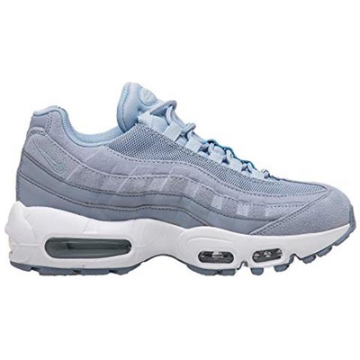 Nike Wmns Air Max 95 Prm, Scarpe Da Atletica Leggera Donna, Multicolore (lt Armory Blue / obsidian Mist / bianco 401), 38.5 Eu