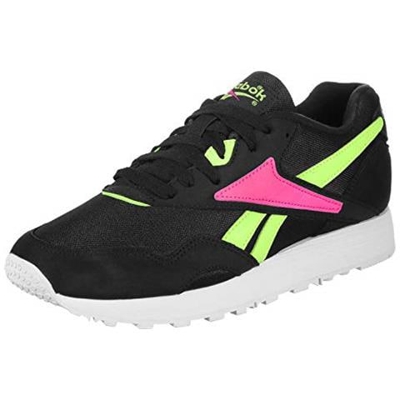 Reebok Rapide Syn W Scarpa Nero / rosa / lime
