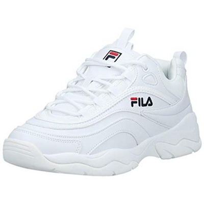 Fila Ray Low, Scarpe Da Ginnastica Basse Uomo, Bianco (bianco 1010561-1fg), 44 Eu