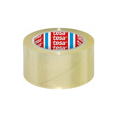 4195 - Nastro in polipropilene, 66 m, 50 mm, trasparente - Tesa