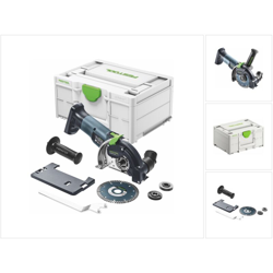 Sistema di taglio a mano libera a batteria DSC-AGC 18-125 FH EB-Basic - Festool en oferta
