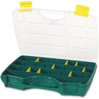 Tayg 22005 Portaminuteria con divisori mobili Nº 22-26, Verde - INDUSTRIAS TAYG