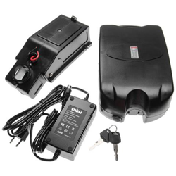 Batteria Per Tubo Sella (36v, Li-ion, 8,8ah) Frog-design + Supporto Incl. Caricatore Compatibile Con E-bike, Bicicletta Elettrica precio